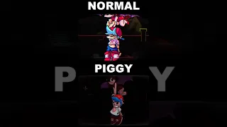 GF Saving BF FNF MARIO MADNESS V2 NORMAL VS PIGGY UPDATED BUILD Shorts 