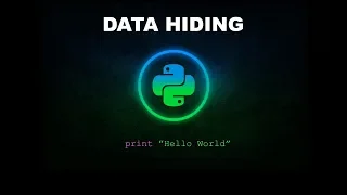 Classes and Objects Data Hiding - Python Programming