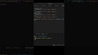 Built a simple game but the fun is endless Number guessing game in Python
