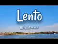 Download Lagu LENTO - RUDY MANCUSO (Lyrics)