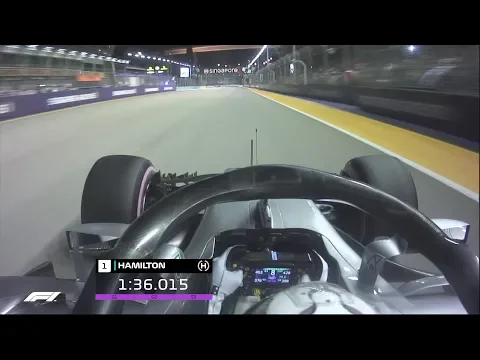 Lewis Hamiltons Stunning Pole Lap 2018 Singapore Grand Prix