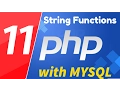 11 - PHP with MYSQL tutorial