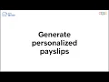 How to generate personalized payslips using Writer s merge templates