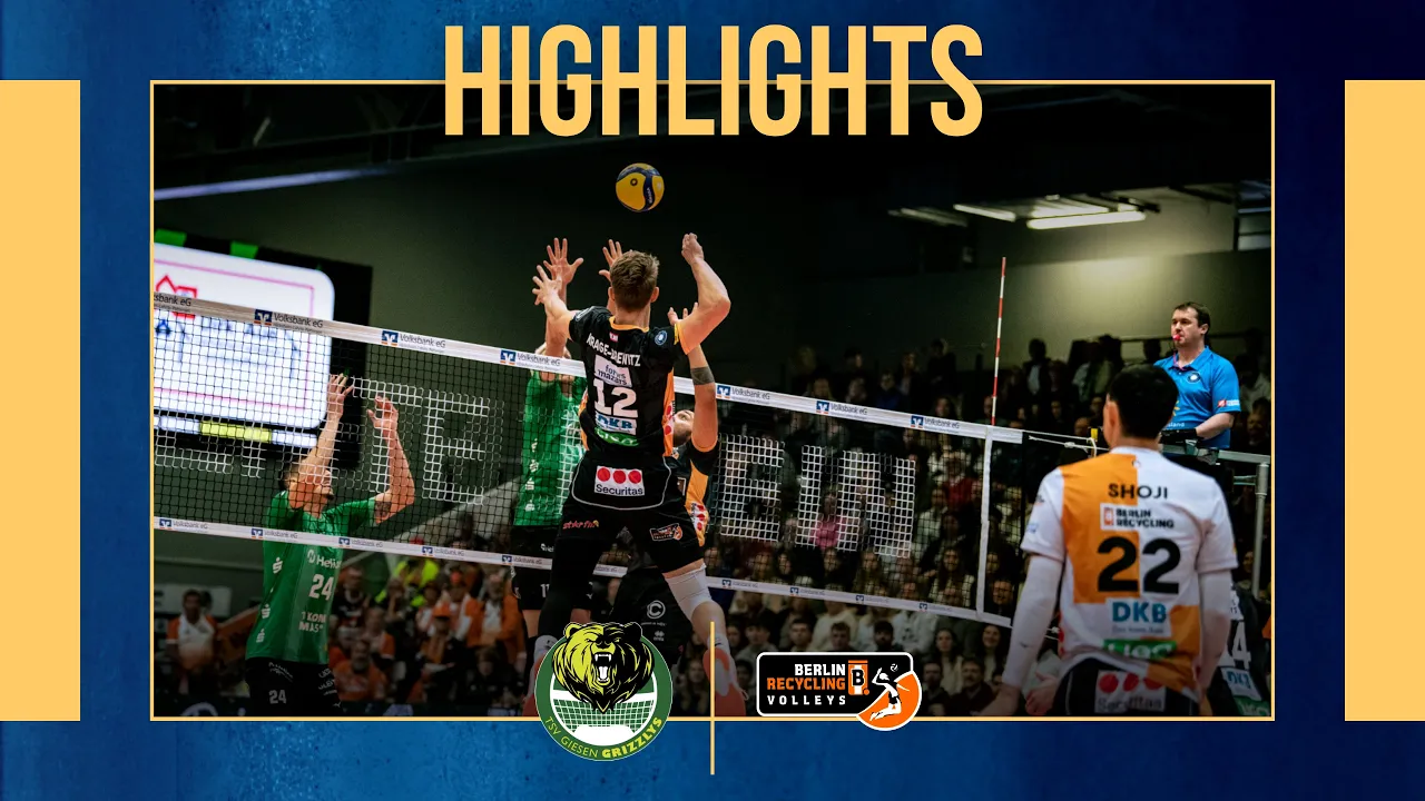 Highlights Helios GRIZZLYS Giesen - BERLIN RECYCLING Volleys