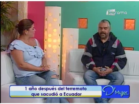 1 año después del terremoto que sacudió a Ecuador