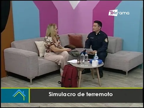 Simulacro de terremoto