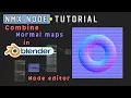 NMX Node - Normal Map Mixer Node for Blender EEVEE and Cycles