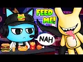Working at a ANIMAL DINER in Roblox