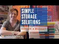 Simple Storage Solutions Art on a Budget
