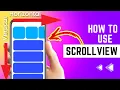 How to use ScrollView In Flutter What is ScrollView Flutter Turorial