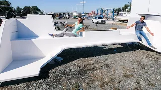 CATAMARAN BUILD – Our Stern Bulkheads Need To Be PRECISE For Our Transom! (MJ Sailing – Ep 205)
