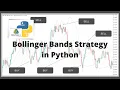Code a Bollinger Band Trading Strategy in Python
