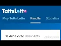 TattsLotto 18 June Saturday Results Draw 4269