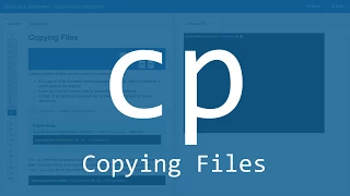 The Linux Command Tutorial The cp Command