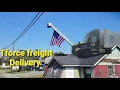 Beginners how to DELIVER freight LTL Come along watch me Tforce