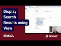 Display Search Results using Views in Drupal