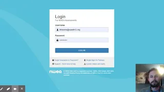 MAP Testing - Password and login for the first time
