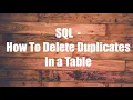 Oracle How to Delete duplicates Rowid Vs Row - number Jay s Techie Crown