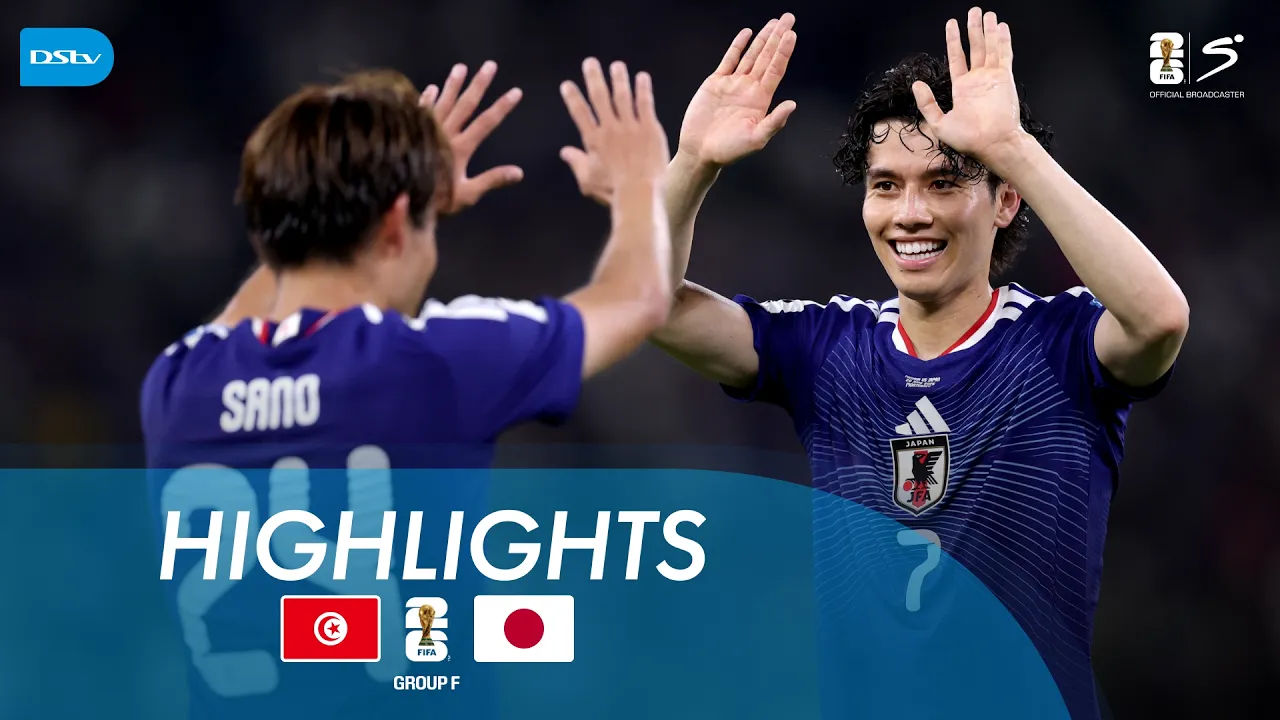 Tunisia vs. Japan | Match Highlights | FIFA World Cup 2026™