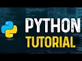 Python tutorial for Beginners 2024 Full Crash Course in 2hrs