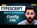 TypeScript Hindi Tutorial Configuration file tsconfig file