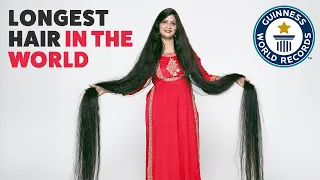 new worlds longest hair guinness world records
