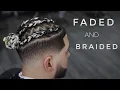 HAIRCUT TUTORIAL MID FADE W BRAIDS