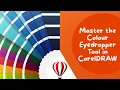 CorelDRAW Colour Eyedropper Tool