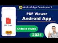 How to Create a PDF Viewer Android App in Android Studio How to Make a PDF Reader Android App