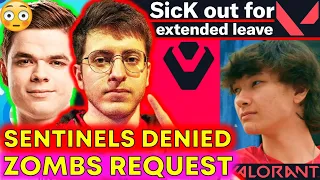 SicK OUT of VCT, Sentinels REJECTED Zombs Offer to Play?! ???? VALORANT Roster News