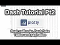 Dash Callbacks and Data Tables for Visual Analytics Tutorial Part 2