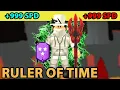 GETTING THE OVERPOWERED RULER OF TIME RANK IN SUPER POWER FIGHTING SIMULATOR