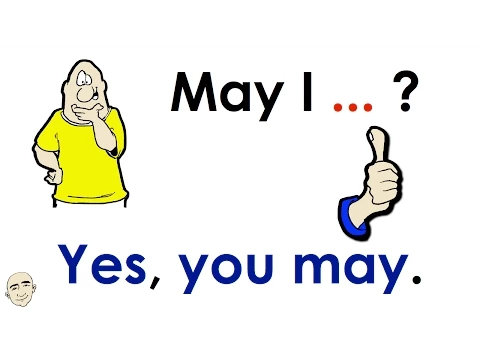 Download MP3 Asking For Permission - May I...? (easy English conversation practice) |  Mark Kulek - ESL
