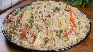 غير طريقتك لطبخ الرز! رز بسمتي بالبطاطس بطريقة لذيذة جدًا!This Basmati Rice with Potatoes Is So Good
