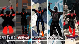 Download Spiderman Miles Morales Jumping From Highest Places in Spider-Man Games MP3