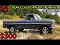 Craigslist Deals 15 Classic Trucks Under Budget