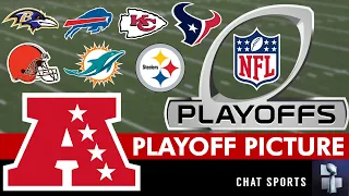 NFL Playoff Picture Wild Card Schedule Bracket Matchups Dates And Times For 2024 AFC Playoffs