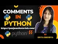 Comments in Python In Hindi By Divya Sisodiya