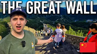 We Visited the Most ICONIC Place in China! (THE GREAT WALL)