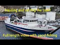 Download Lagu Hauling and setting the trawl out on the twinrig trawler Tobis. Good fishing