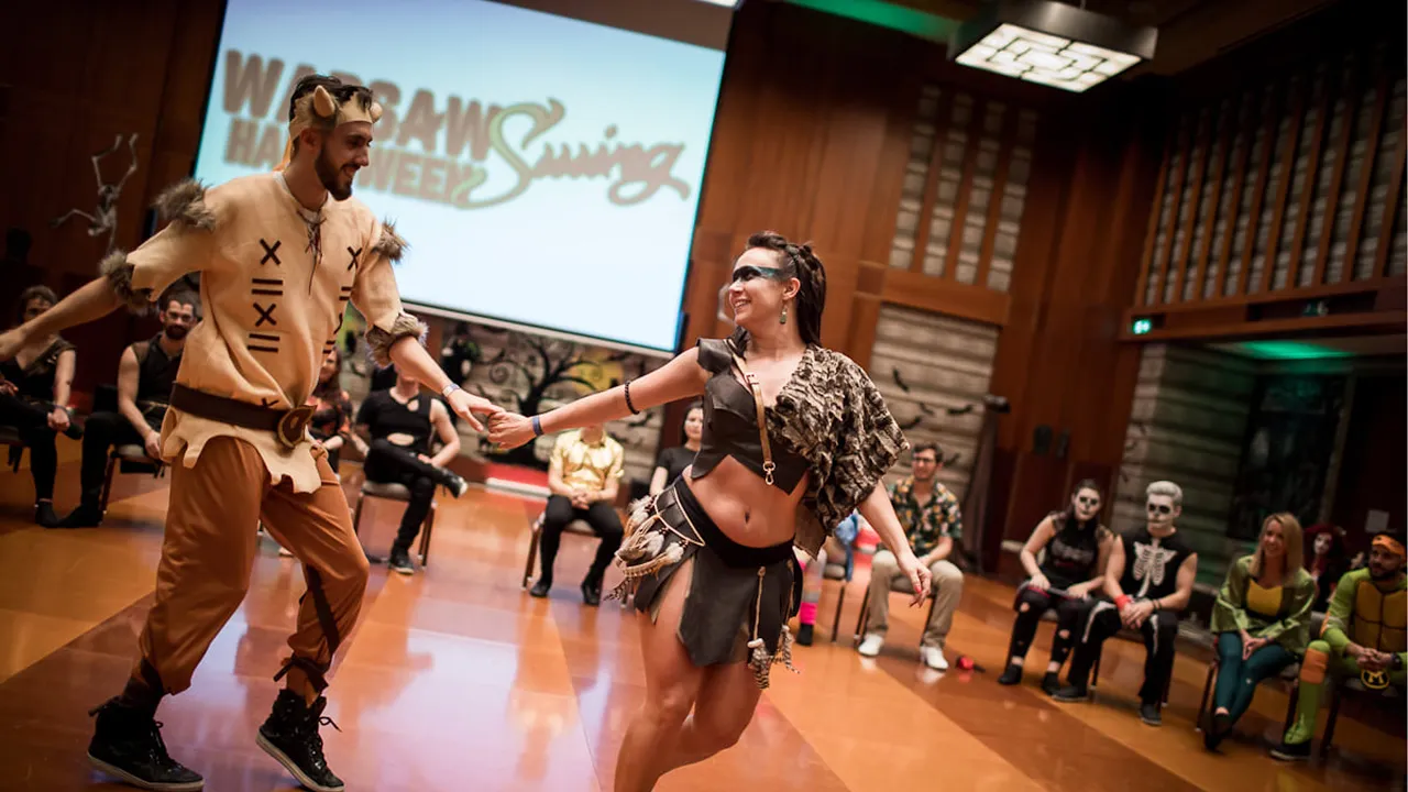 Pierre-Louis Huteau & Barbara Oliva-Lanza - Strictly Open Finals - Warsaw Halloween Swing 2021