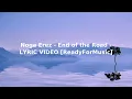 Download Lagu Noga Erez   End of the Road   LYRIC VIDEO ReadyForMusic