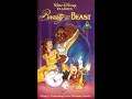 Closing to Beauty and the Beast UK VHS (1993)