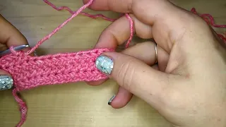 Invisible decrease sc c dc crochet tutorial left-handed by Manic Yarn