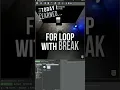 Learning UE4 151 - For Loop w Break