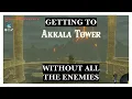 Easier way to get to Akkala Tower in Breath of the Wild