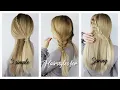 Download Lagu 3 Simple Hairstyles For Spring | Nia