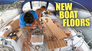 We’re building our NEW BOAT FLOORS on ANCHOR, Will our Measurements be ON POINT? | ep.20