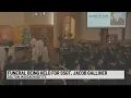 Noon Live Funeral mass ends for Staff Sargent Galliher