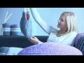 Hoooked Zpagetti knitting with t-shirt yarn